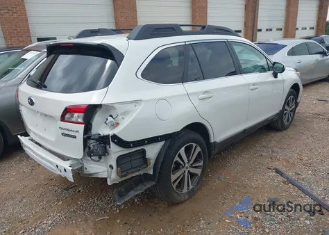 2018 Subaru Outback 2.5I Limited из США, поврежденный, VIN 4S4BSANC9J3299737